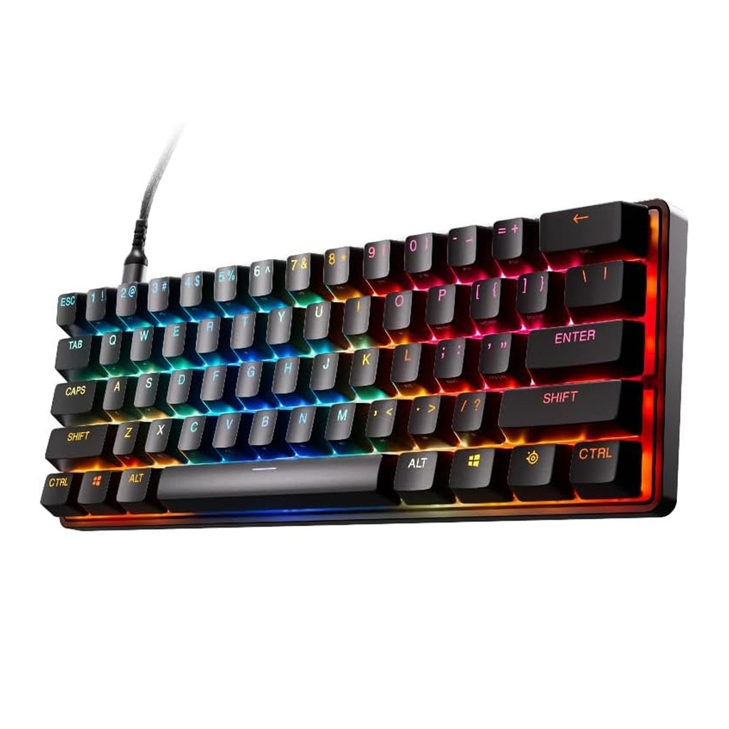 [NS028685] SteelSeries Apex Pro Mini Adjustable Switches With Rapid Trigger + Rapid Tap OMNI Point 3.0 Switches - Black