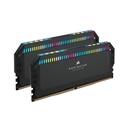 Corsair Dominator Platinum RGB 64GB (2x32GB) DDR5 5200MHz C40 Memory Kit - Black