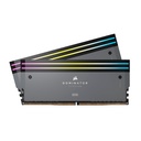 CORSAIR DOMINATOR® TITANIUM RGB 64GB (2x32GB) DDR5 DRAM 6000MT/s CL30 AMD EXPO & Intel XMP Memory Kit — Grey