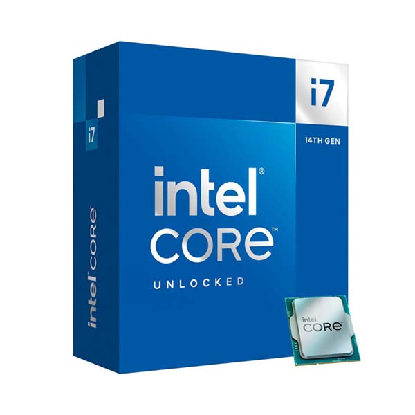 [NS012943] Intel Core i7-14700K 14th Gen 20-Core 28-Thread - 4.3GHz (5.6GHz Turbo) LGA 1700 Socket Unlocked Desktop Processor