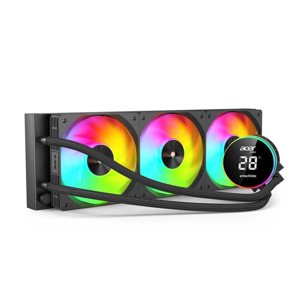 [NS030615] Acer AC360YN ARGB 360mm High Performance Liquid CPU Cooler - Black