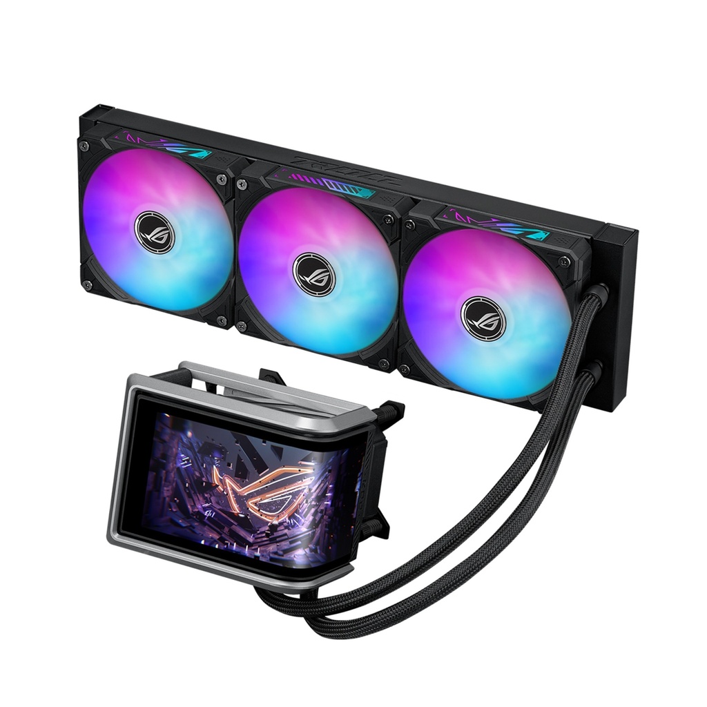 [NS032273] Asus Rog Ryuo IV 360 ARGB CPU Liquid Cooler - Black