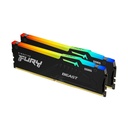 Kingston Fury Beast RGB 64GB (2x32GB) DDR5 6400MT/s CL32 Memory Kit