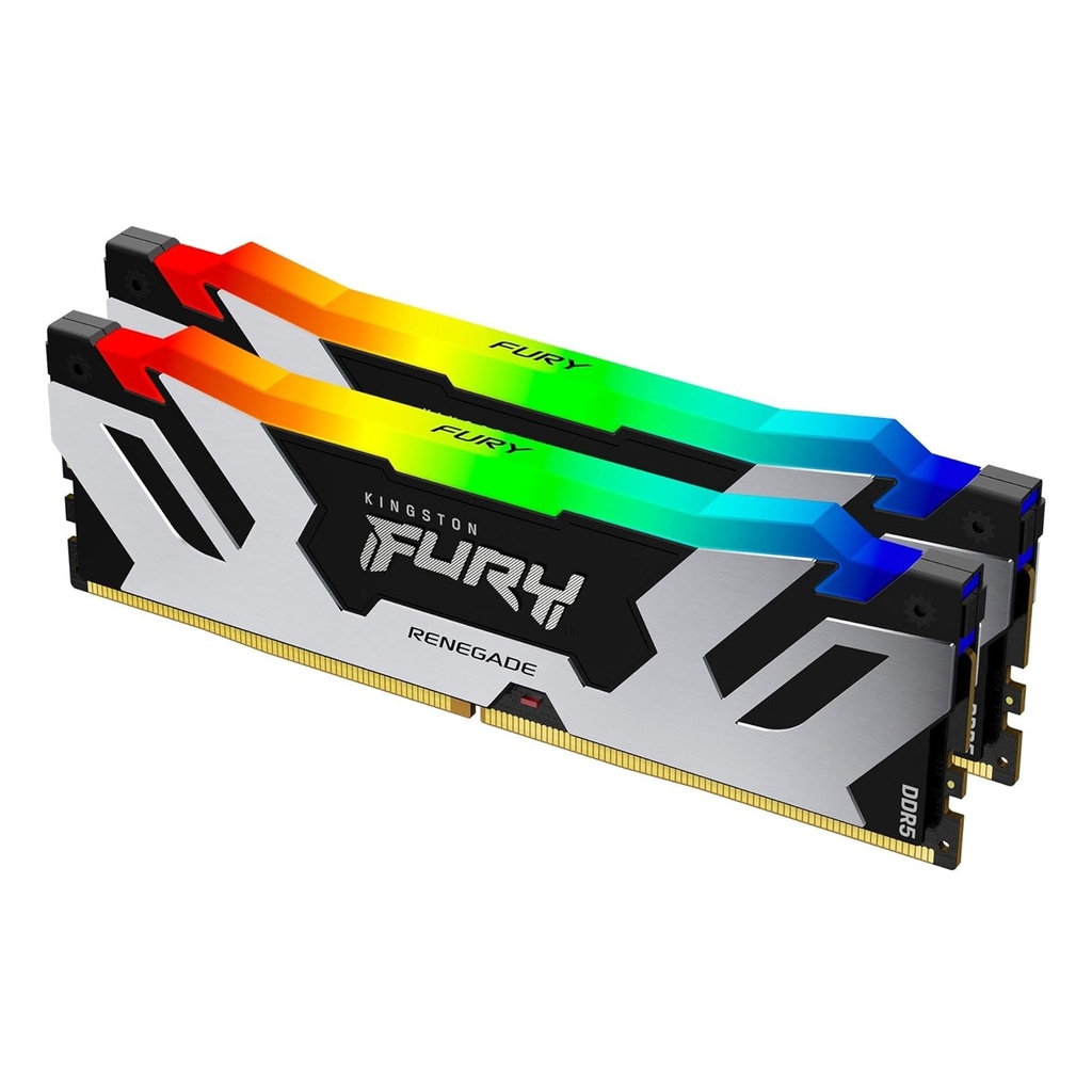 [NS031516] Kingston FURY Renegade RGB 32GB (2x16GB) DDR5 6800MT/s CL36 Desktop Memory Kit