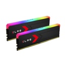 PNY XLR8 Gaming RGB 64GB (2x32GB) DDR5 6000MHz CL30 Memory Kit - Black