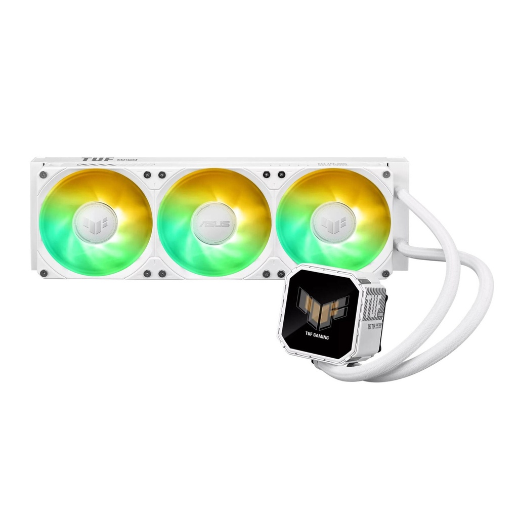 [NS031314] Asus TUF Gaming LC III 360 ARGB CPU Liquid Cooler - White
