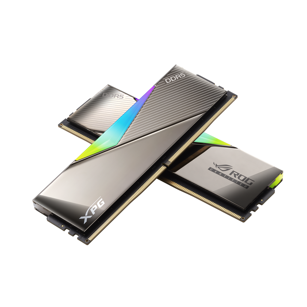 [NS028059] XPG Lancer - 32GB (2x16GB) - 6600 MHz DDR5 RGB ROG Certified - Gaming Memory Ram - Black Mirror