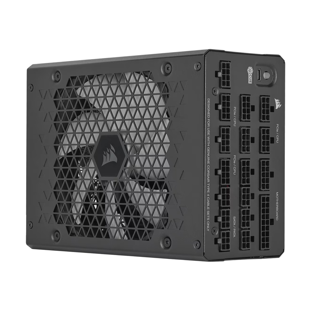 [NS030407] Corsair HXi Series HX1200i Fully Modular Ultra-Low Noise Platinum ATX 1200W Power Supply -BLACK