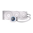 Corsair Nautilus 360 RS LCD Performance 360mm Liquid CPU Cooler - White
