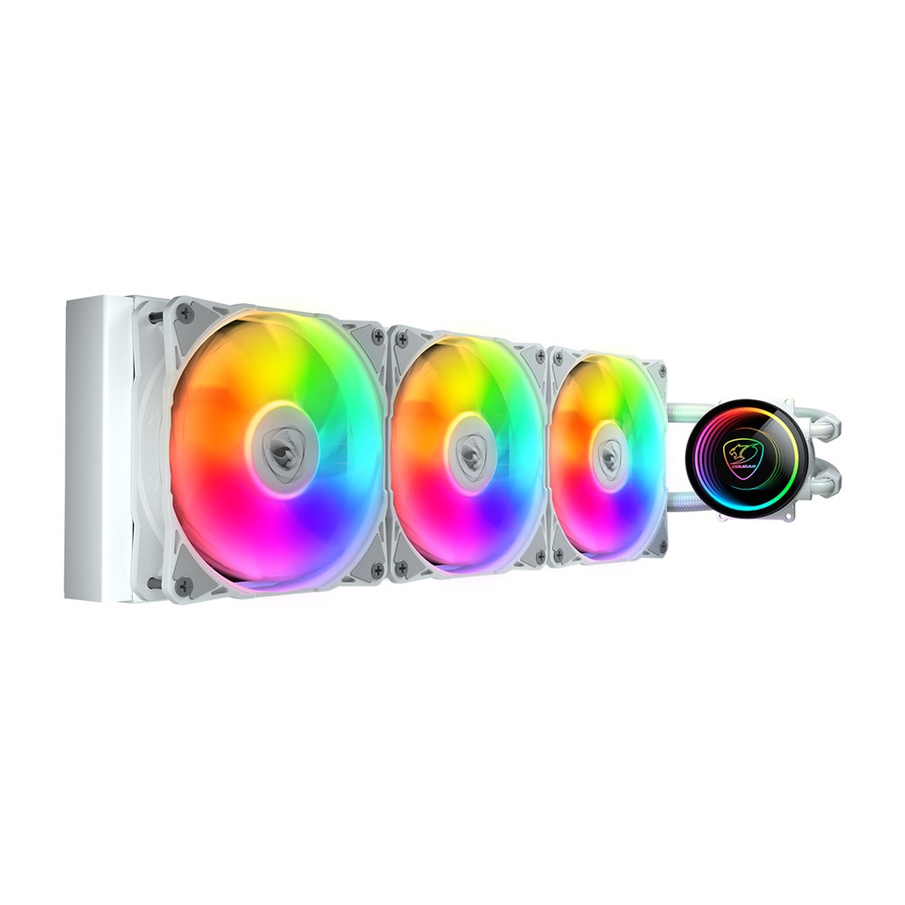 [NS014252] Cougar Poseidon Elite ARGB 360 AIO Liquid Cooler - White