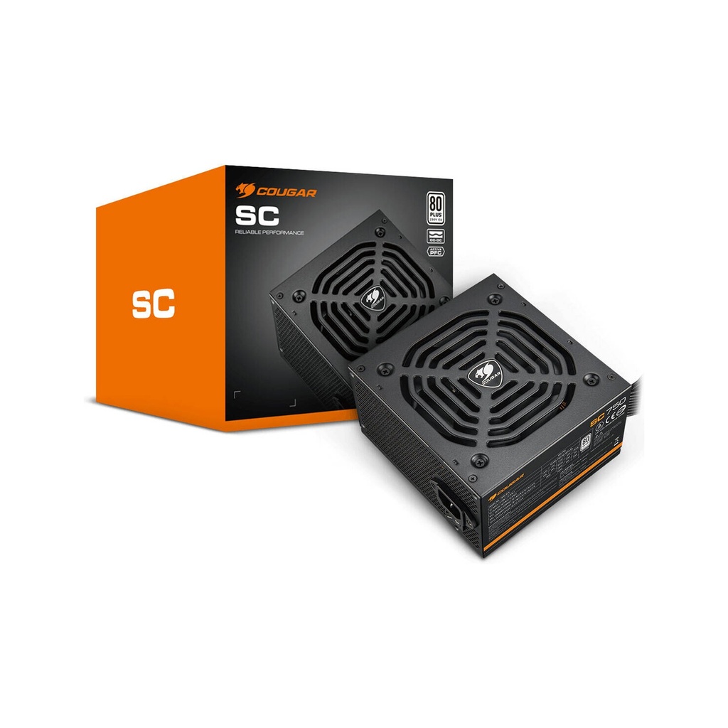 [NS030236] Cougar SC Reliable Performance 80PLUS 230V EU 650W Power Supply