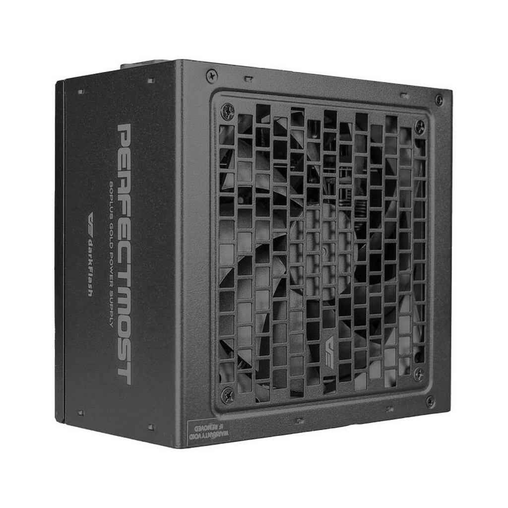 DarkFlash Perfect Most 750W 80Plus Gold ATX 3.1 PCIe 5.1 Full Module Power Supply - Black | PMT750A3-B