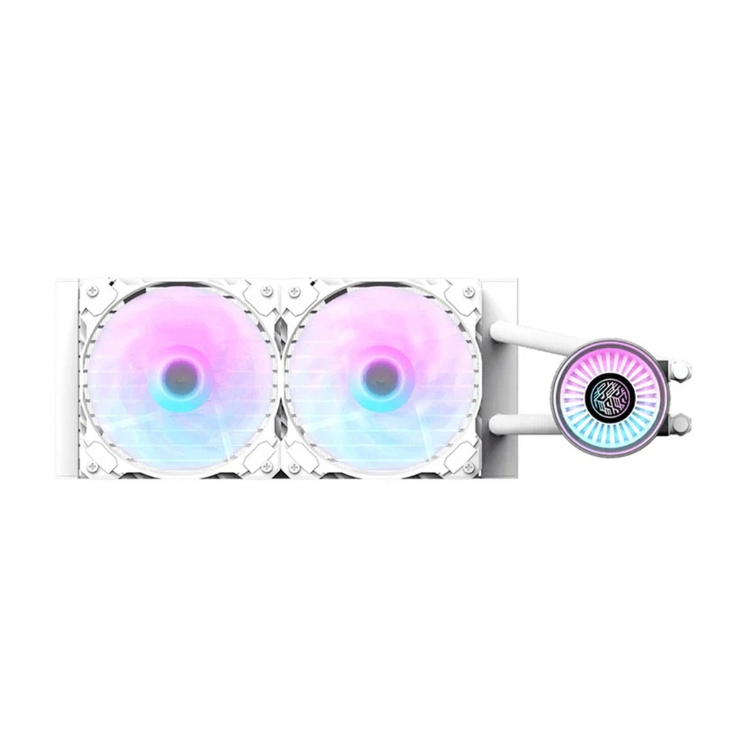 [NS032499] DarkFlash Nebula DN-360 All-In-One RGB 240MM Liquid Cooler - White