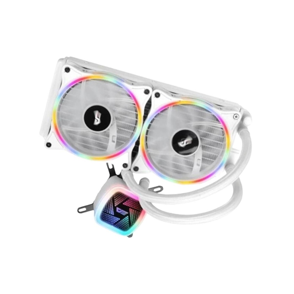 DarkFlash Tracer DT-240 All-in-One 240mm Liquid CPU Cooler - White