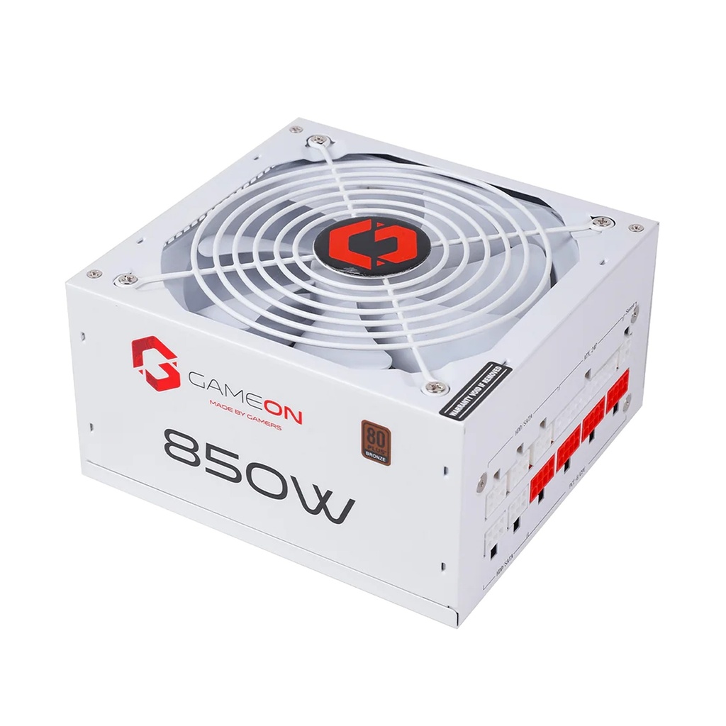 [NS029595] GameOn 850W SPY2 80Plus Bronze Fully Modular Power Supply - White