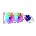GameMax IceChill 240V 240MM ARGB CPU Liquid Cooler - White