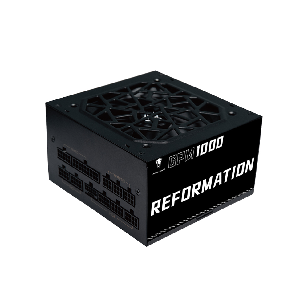 [NS030845] Jungle Leopard GPM1000 Reformation 80PLUS GOLD Fully Modular ATX12V V3.1 1000W Power Supply