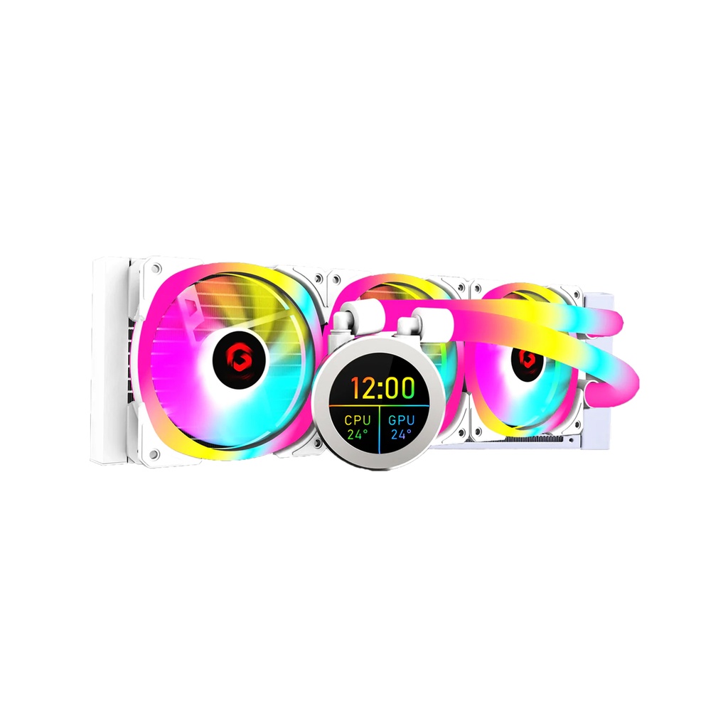 [NS010562] Gameon Kraken N360 360mm Liquid CPU Cooler - White