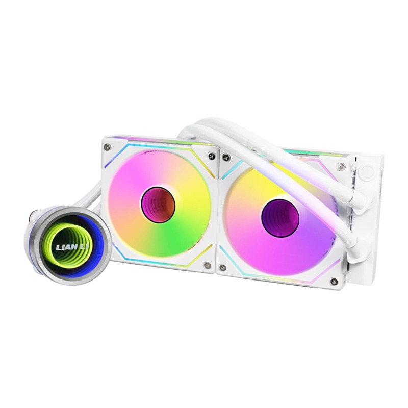 [NS013107] LIAN LI Galahad II Trinity SL-INF 240Â ARGB All-in-One CPU Liquid Cooler - White