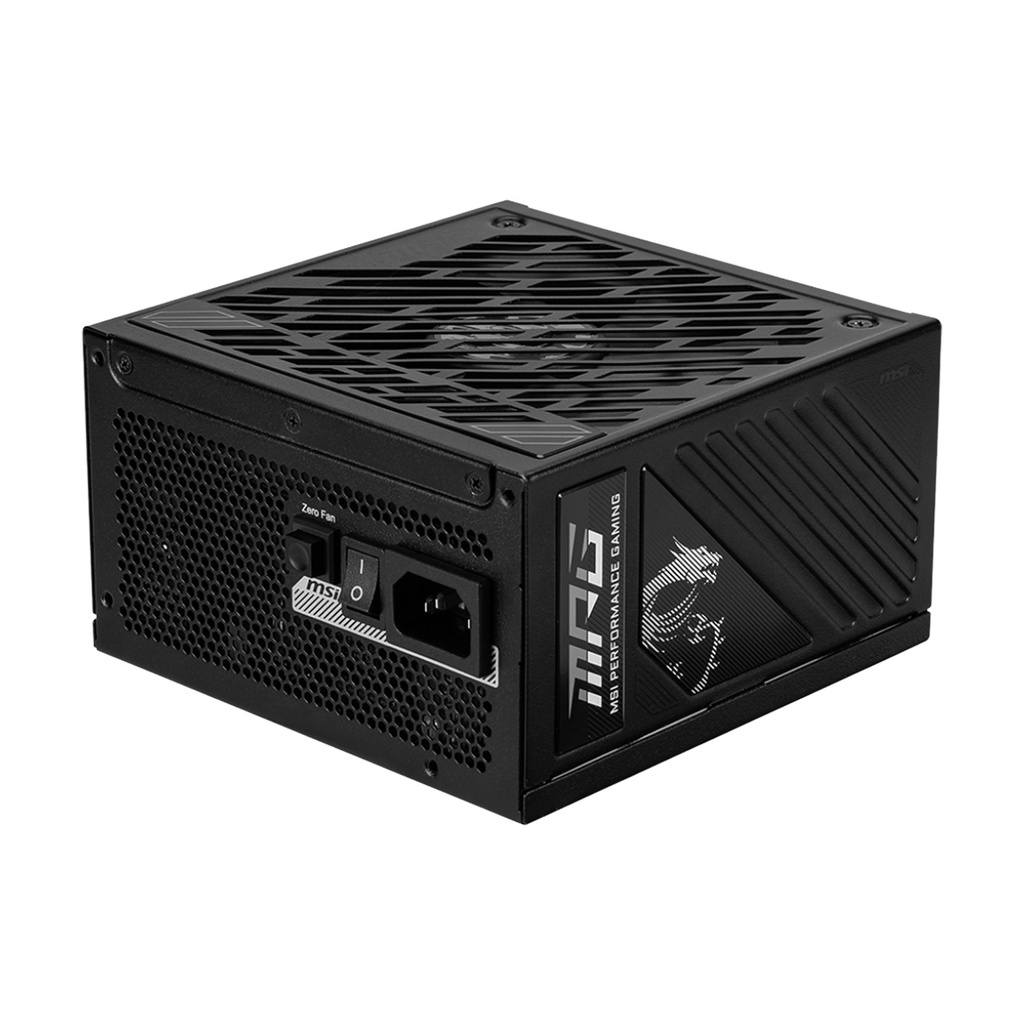 [NS028817] MSI MPG A1000GS 80PLUS Gold 1000W Cybenetic Gold ATX 3.1 PCIe 5.1 Ready Power Supply
