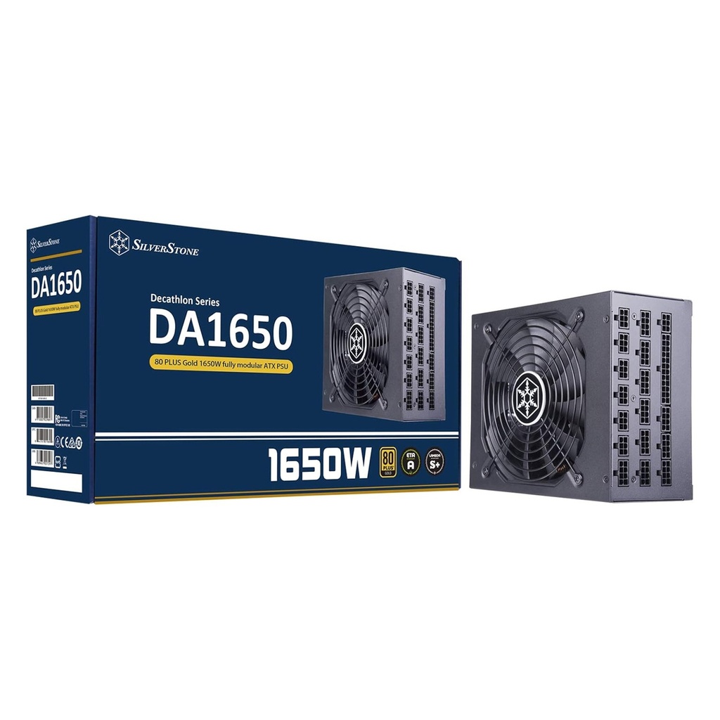 [NS028578] Silver Stone Decathlon Series DA1650 80Plus Gold 1650W Fully Modular ATX Power Supply