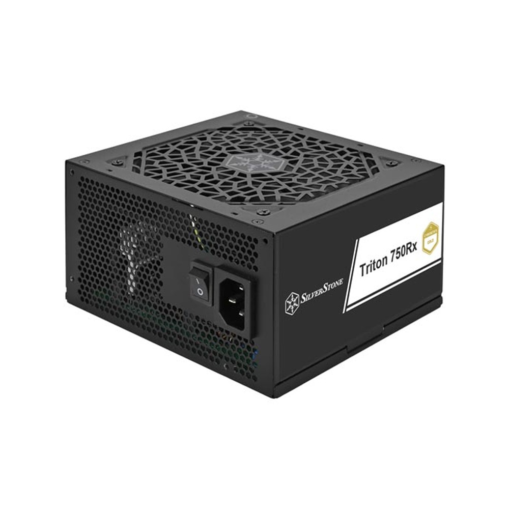 Silver Stone Triton 750Rx Cybenetics Gold ATX V3.1 & PCIe Gen5 750W Power Supply-Black