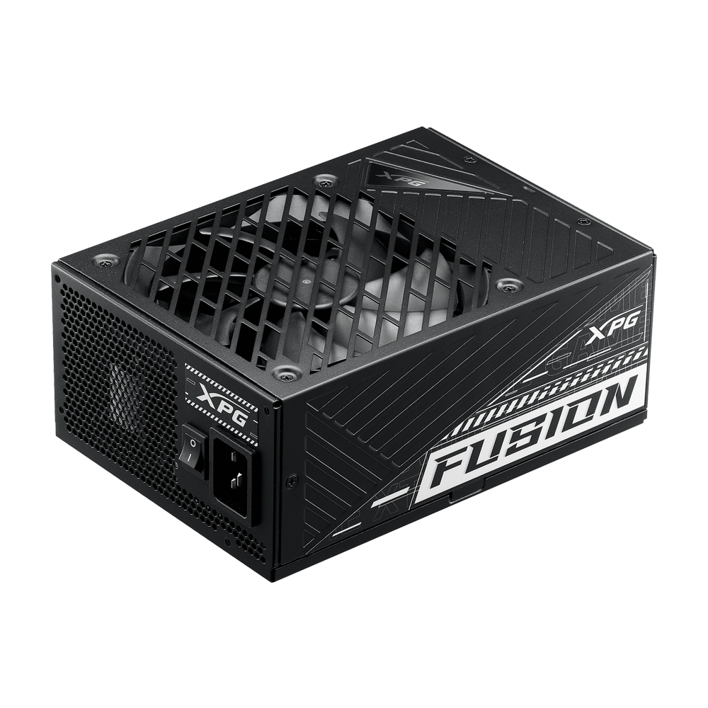 XPG FUSION 1600W 80 Plus TITANIUM PCIE 5 & ATX 3.0 Power Supply - Full Modular - 100% Japanese Capacitors