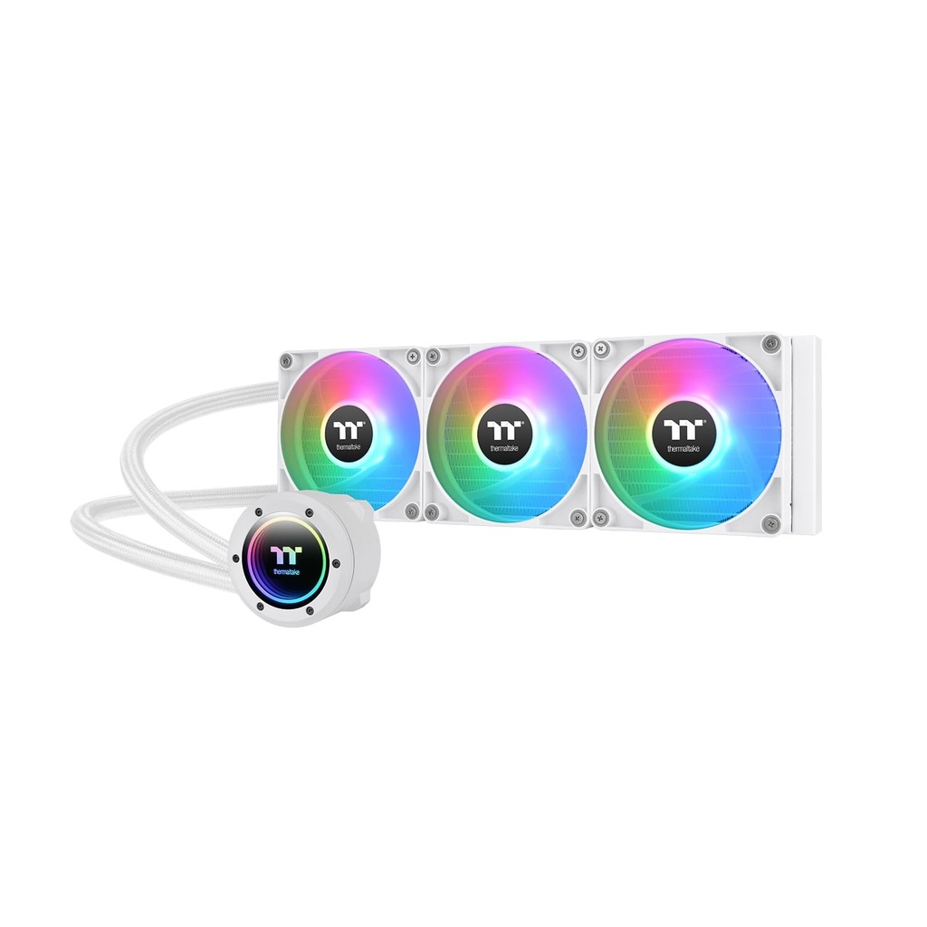 [NS014245] Thermaltake TH360 V2 Snow Edition ARGB Sync AIO Liquid Cooler - White