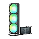 Tryx Panorama SE 360 ARGB 2K 6.5" 60Hz With Curved Amoled Display 360MM Liquid Cooler - Black