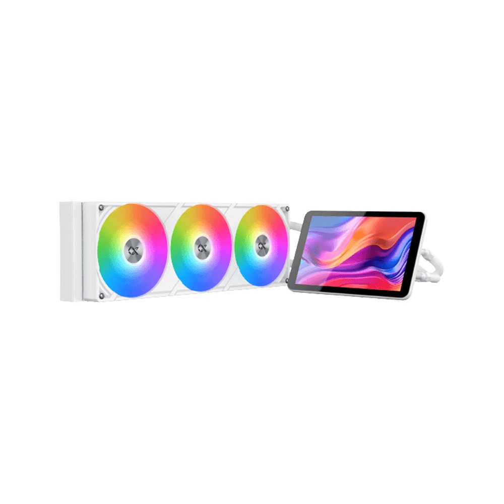 [NS031481] Xigmatek Alpha Connect Pro 360 Arctic ARGB AIO CPU Liquid Cooler - White