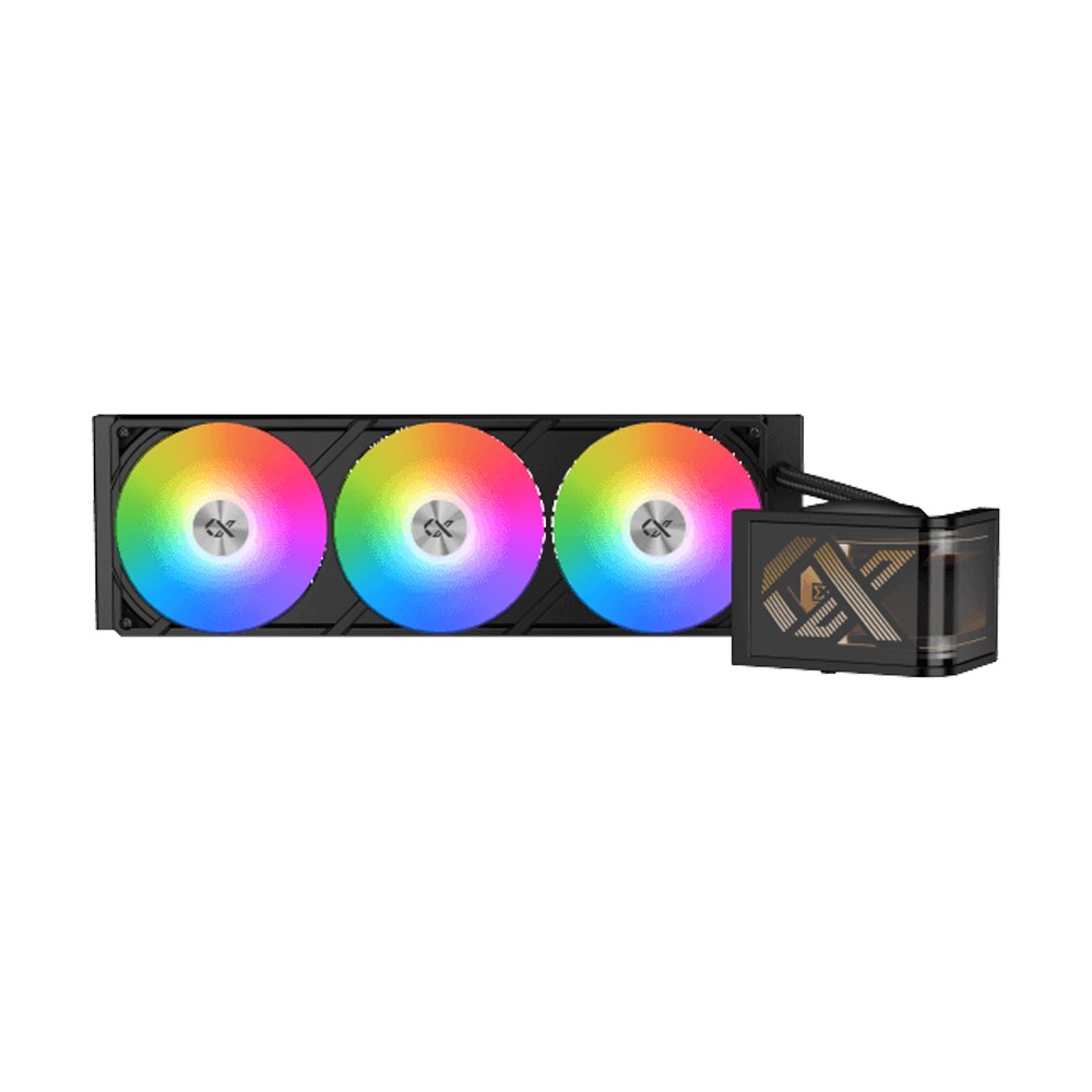 [NS031483] Xigmatek Alpha Connect Ultra 360 ARGB AIO CPU Liquid Cooler - Black