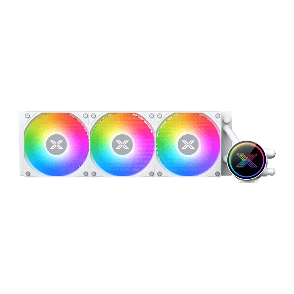 [NS031477] Xigmatek Fenix II 360 Arctic Infinity Mirror ARGB Liquid Cooler-White