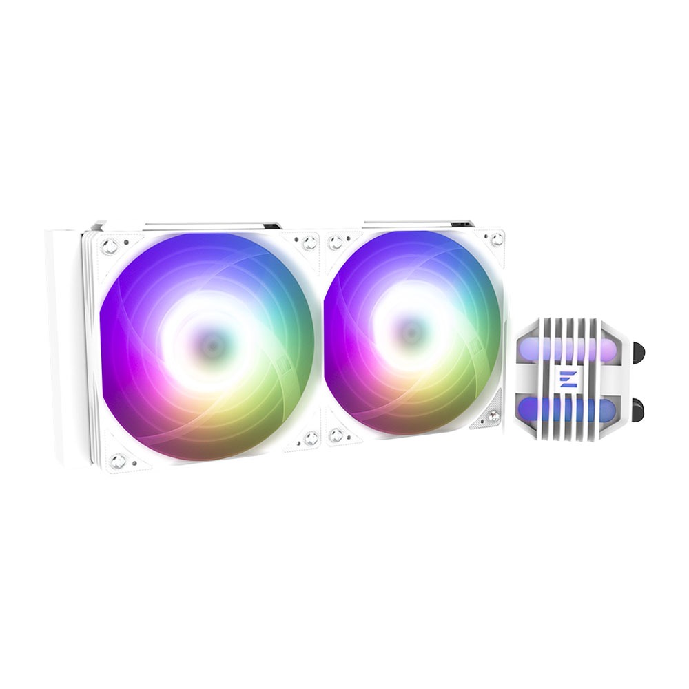 [NS031171] Zalman ALPHA2 SE A24 RGB 240MM CPU Liquid Cooler-White