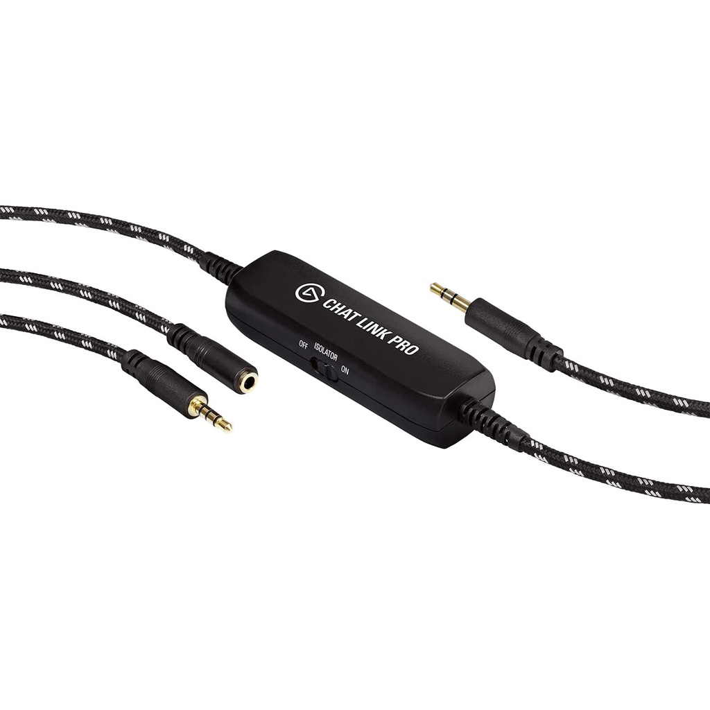 [NS009208] Elgato Chat Link Pro Adapter, For PS5 / PS4 & Nintendo Switch Audio Female Male Connector