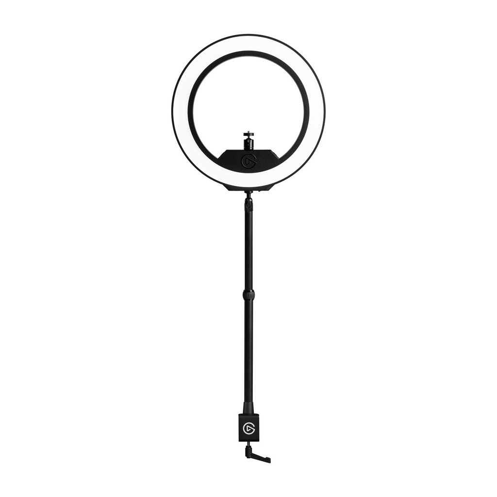 [NS012019] Elgato Ring Light Premium 2500 Lumens Light with Desk Clamp and Ball Mount