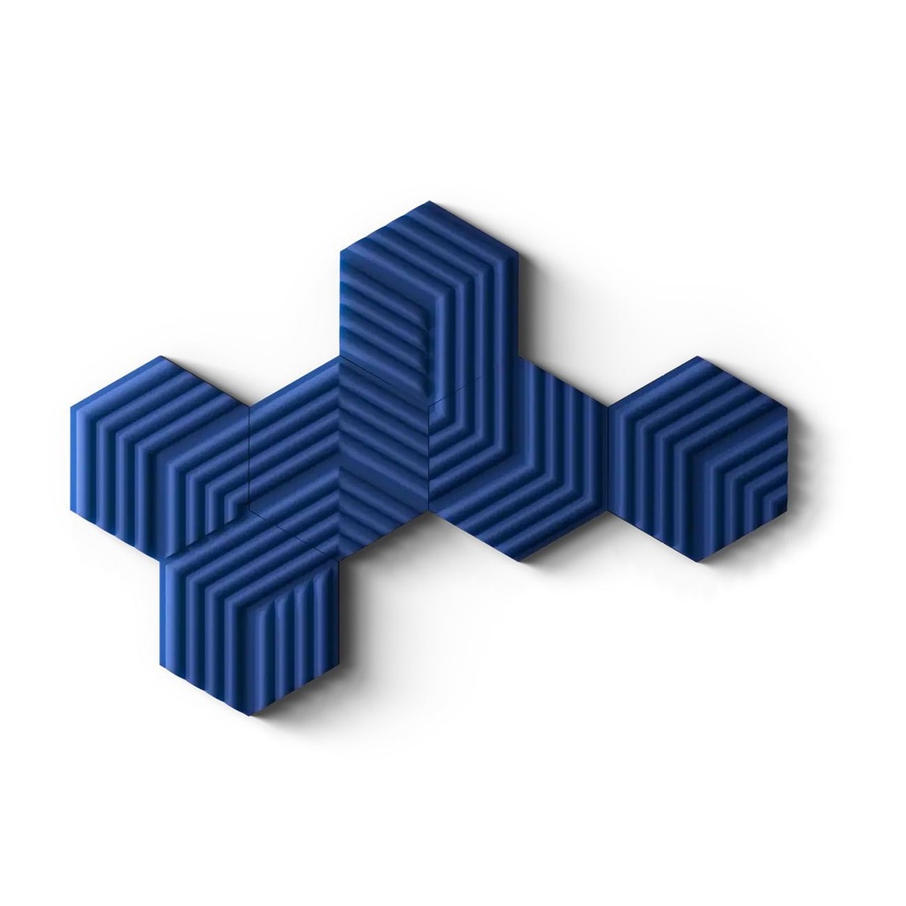 [NS028466] Elgato Wave Panels Professional Acoustic Environment Reduce Room Echo & Reverberation - Blue