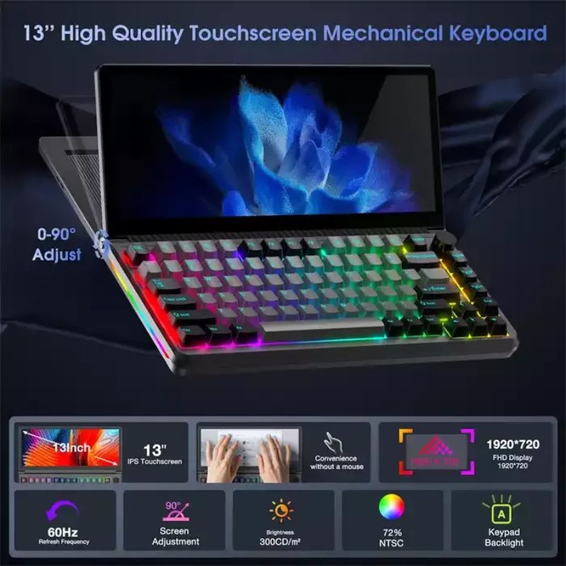 [NS031998] Gamvity Foldable Touch Expanding Screen Keyboard