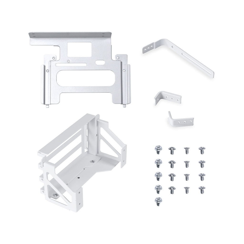 [NS029772] LIAN LI Upright GPU Bracket Upgrade Kit for 40 series GPU Compatilble - White