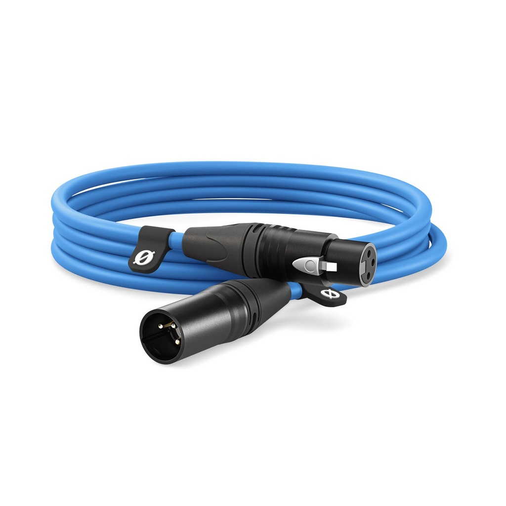 [NS028549] Rode XLR-3 Premium XLR Cable 3M - Blue