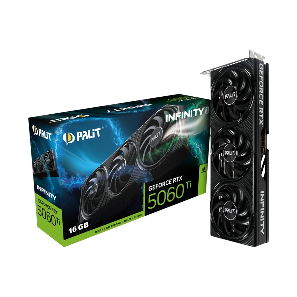 [NS029006] Palit Infinity 3 Geforce RTX 5060Ti 16GB GDDR7 Graphic Card