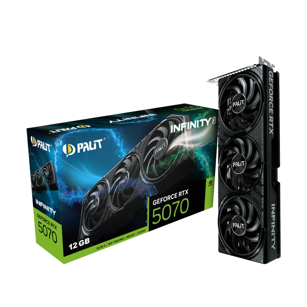 [NS029904] Palit InFinity 3 Geforce RTX 5070 12GB GDDR7 Graphic Card