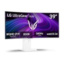 LG 39GX90SA-W UltraGear 39" OLED WQHD 240Hz 0.03ms G-Sync Compatible 800R Curved Gaming Monitor with webOS