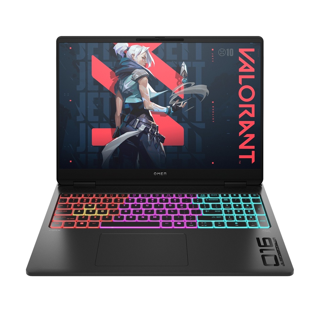 [NS031785] HP Omen Max (16-AK0931NR) Gaming Laptop, Ryzen AI 9 HX 375 Processor, 32GB DDR5 Ram, 1TB SSD Gen4 NVMe, RTX 5080 16GB Graphics, 16"WQXGA IPS 240Hz Display, Full-size, per key RGB Backlit Keyboard, Windows 11, Black | BL9E1UA