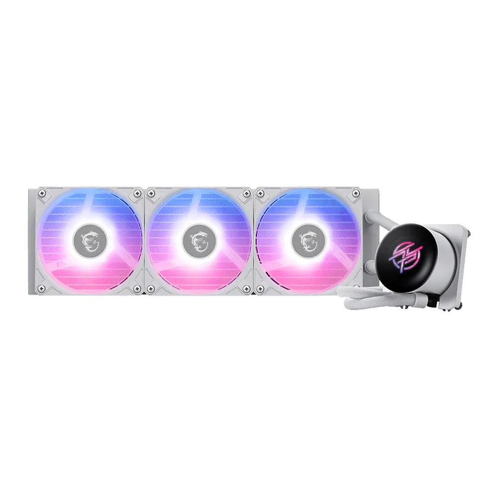 [NS032882] MSI MAG CoreLiquid P13 360MM ARGB CPU Liquid Cooler - White