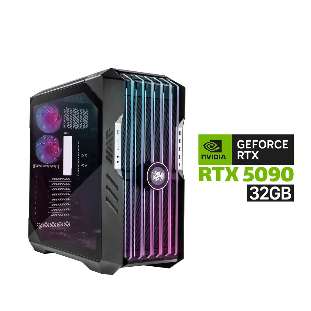 [NS033192] Gaming PC RYZEN 9-9950X3D, ROG STRIX X870-E WIFI 7 Motherboard, 64GB RAM D5 (6000), 2TB SSD NVMe GEN-5, ROG Astral RTX™ 5090 32GB GDDR7 OC Edition, ROG STRIX 1200W Platinum PSU, ROG RYUO IV 360 ARGB, Cooler Master HAF700 EVO Case, Windows 11 Pro (License)