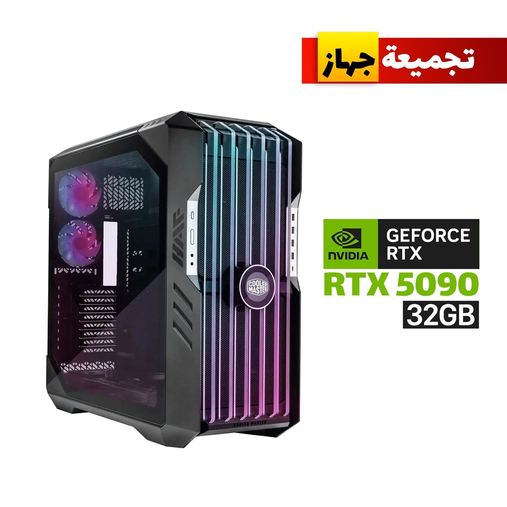 [NS033192] Gaming PC RYZEN 9-9950X3D, ROG STRIX X870-E WIFI 7 Motherboard, 64GB RAM D5 (6000), 2TB SSD NVMe GEN-5, ROG Astral RTX™ 5090 32GB GDDR7 OC Edition, ROG STRIX 1200W Platinum PSU, ROG RYUO IV 360 ARGB, Cooler Master HAF700 EVO Case, Windows 11 Pro (License)