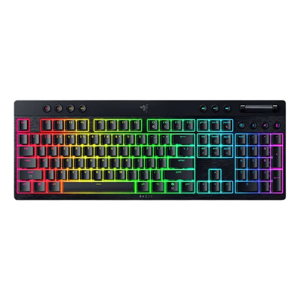 [NS032703] Razer BlackWidow V4 Low-profile HyperSpeed (Green Switch) - US Layout - Gaming Keyboard