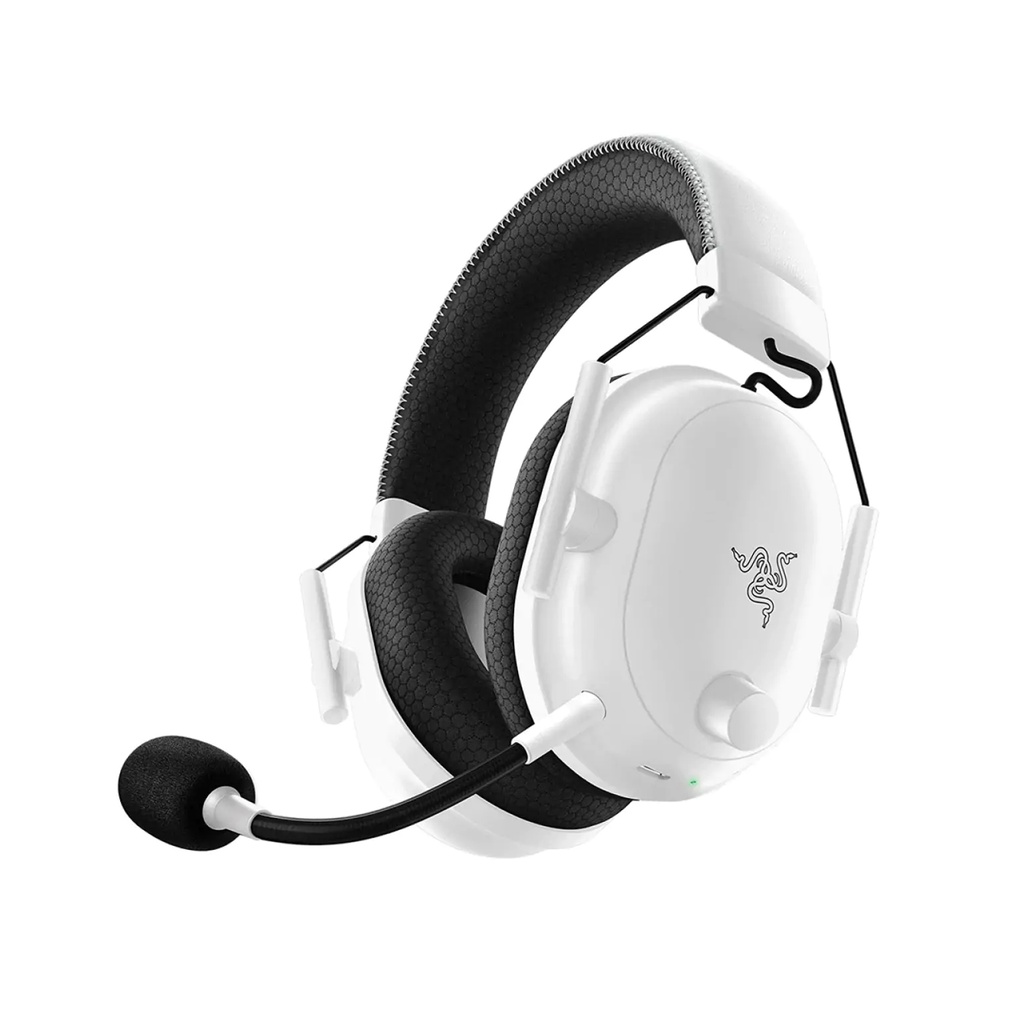 [NS011995] Razer BlackShark V2 Pro Wireless Gaming Headset 2023 Edition: Detachable Mic, Pro-Tuned FPS Profiles, Ultra-Soft Memory Foam, PC, PS5, Xbox Series X & S, Mobile - 70 Hr Battery Life - White
