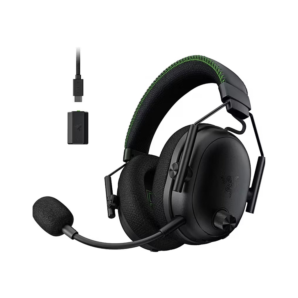Razer BlackShark V3 Pro Gaming Headset for Xbox, Wireless / Bluetooth / USB Wired, THX Spatial Audio Channel, Tri Force 50 mm Driver, Hybrid Active Noise Cancellation, For PC, & Xbox - | RZ04-05400300-R3M1