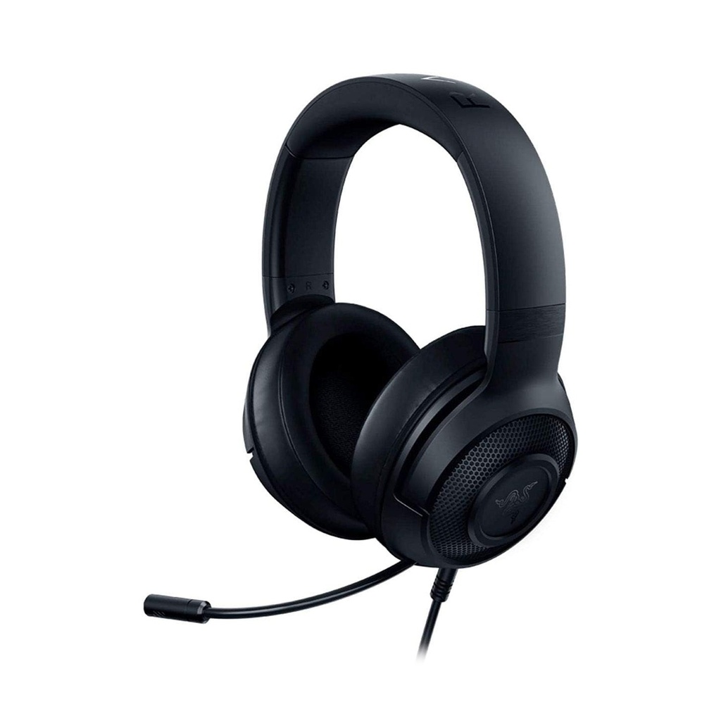 [NS012520] Razer Kraken X Lite Essential Wired Gaming Headset 7.1 Surround Sound Bendable Cardioid Microphone For PC, Xbox, PS4, Nintendo Switch